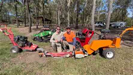 stump grinding machine 1